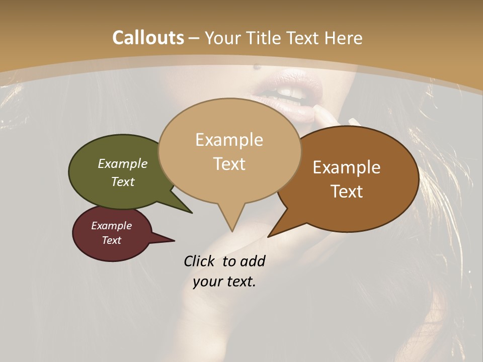 Person Cute Natural PowerPoint Template