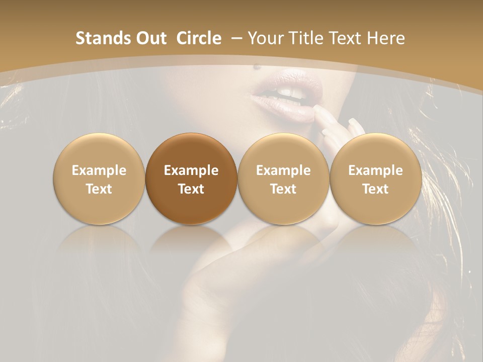 Person Cute Natural PowerPoint Template