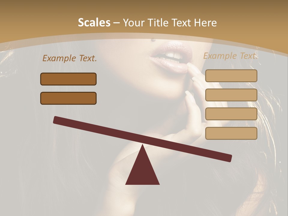 Person Cute Natural PowerPoint Template