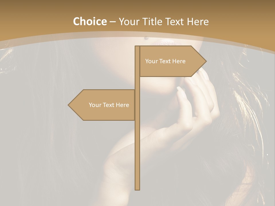 Person Cute Natural PowerPoint Template