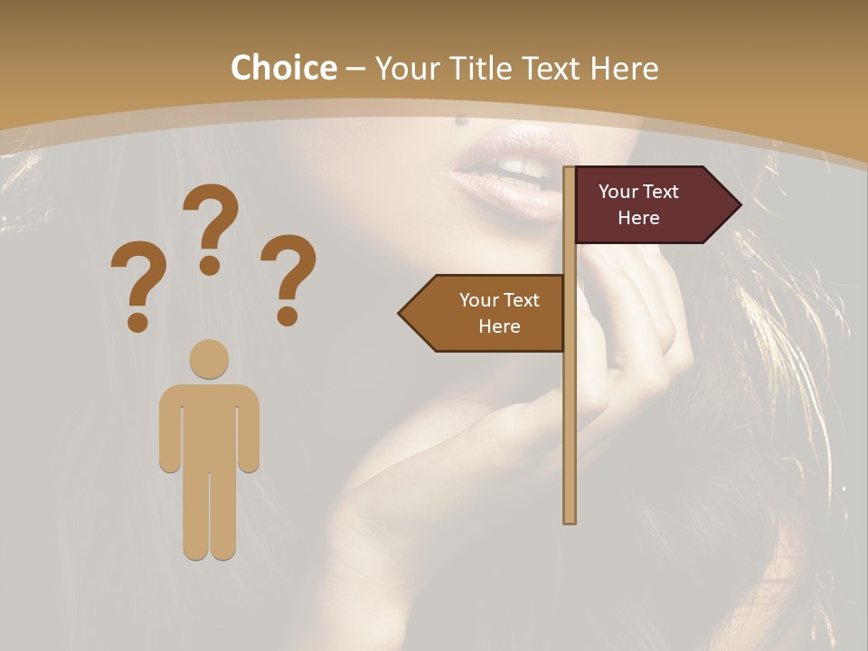 Person Cute Natural PowerPoint Template