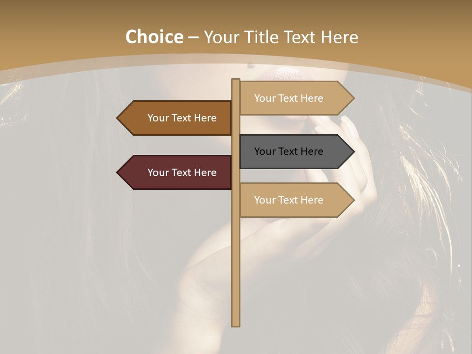 Person Cute Natural PowerPoint Template