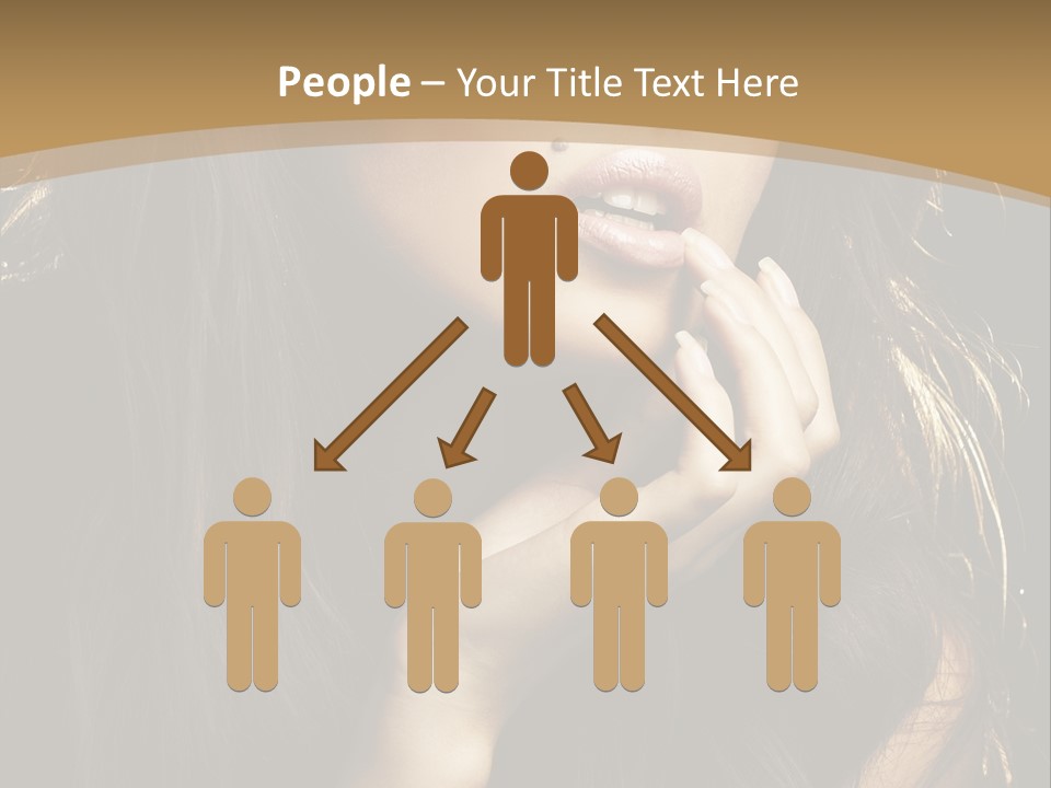 Person Cute Natural PowerPoint Template