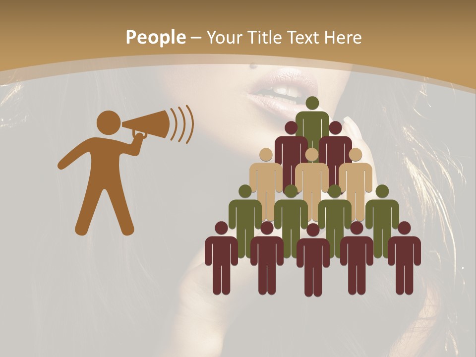 Person Cute Natural PowerPoint Template