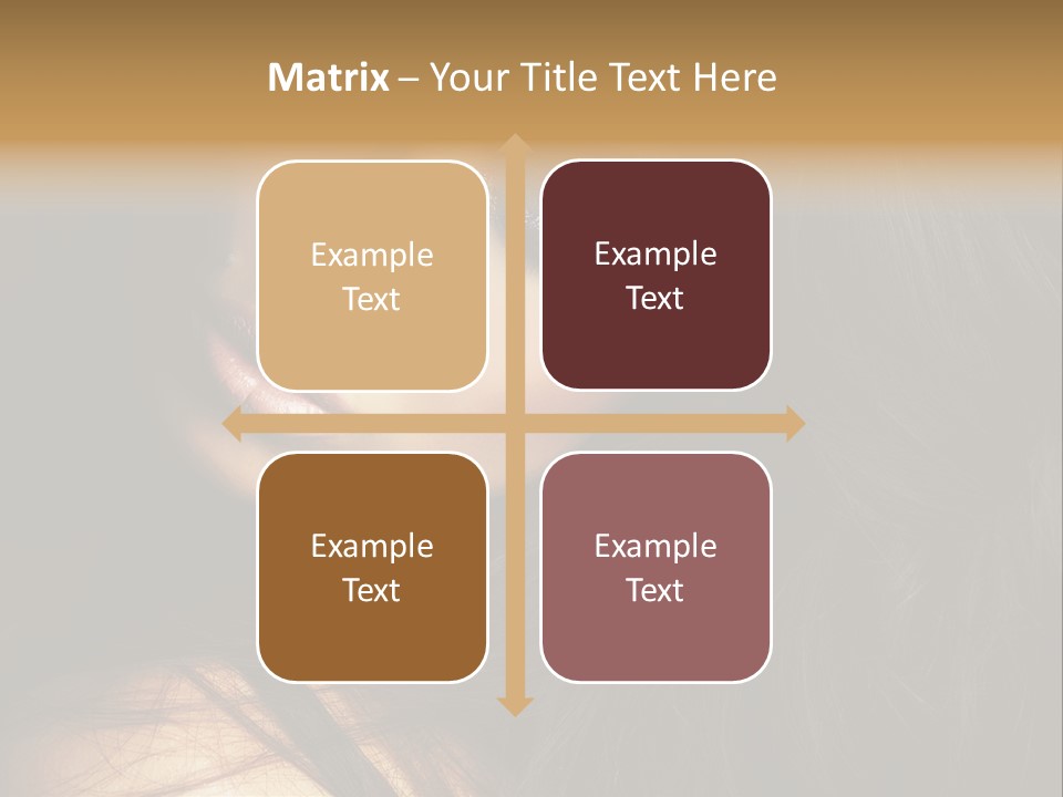 Full Sensuous Model PowerPoint Template