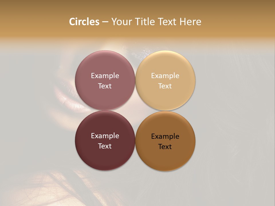 Full Sensuous Model PowerPoint Template