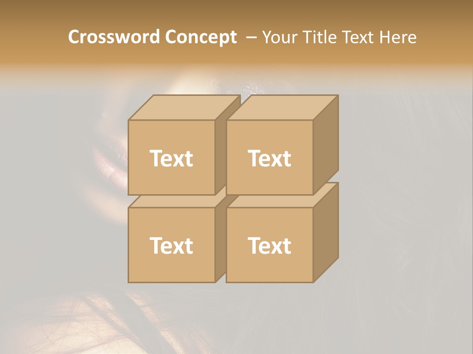 Full Sensuous Model PowerPoint Template