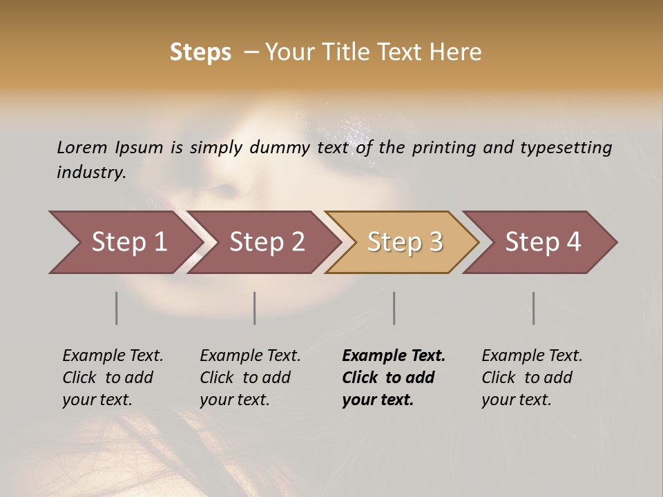 Full Sensuous Model PowerPoint Template