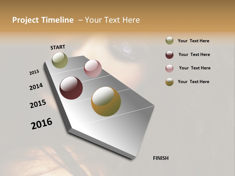 Full Sensuous Model PowerPoint Template