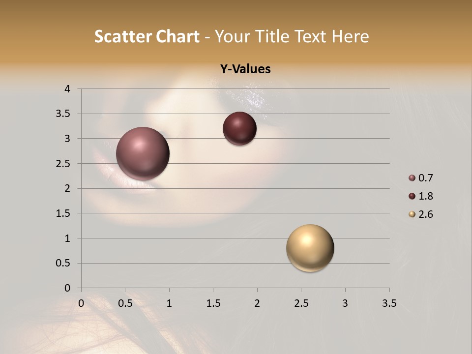 Full Sensuous Model PowerPoint Template