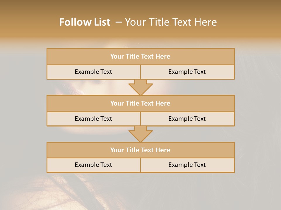 Full Sensuous Model PowerPoint Template