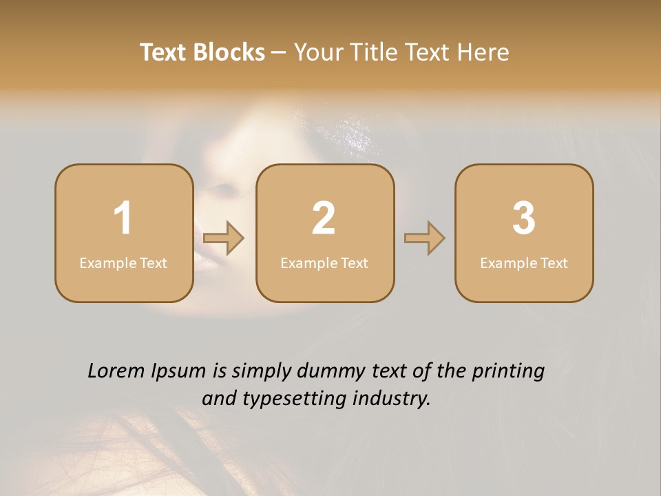 Full Sensuous Model PowerPoint Template