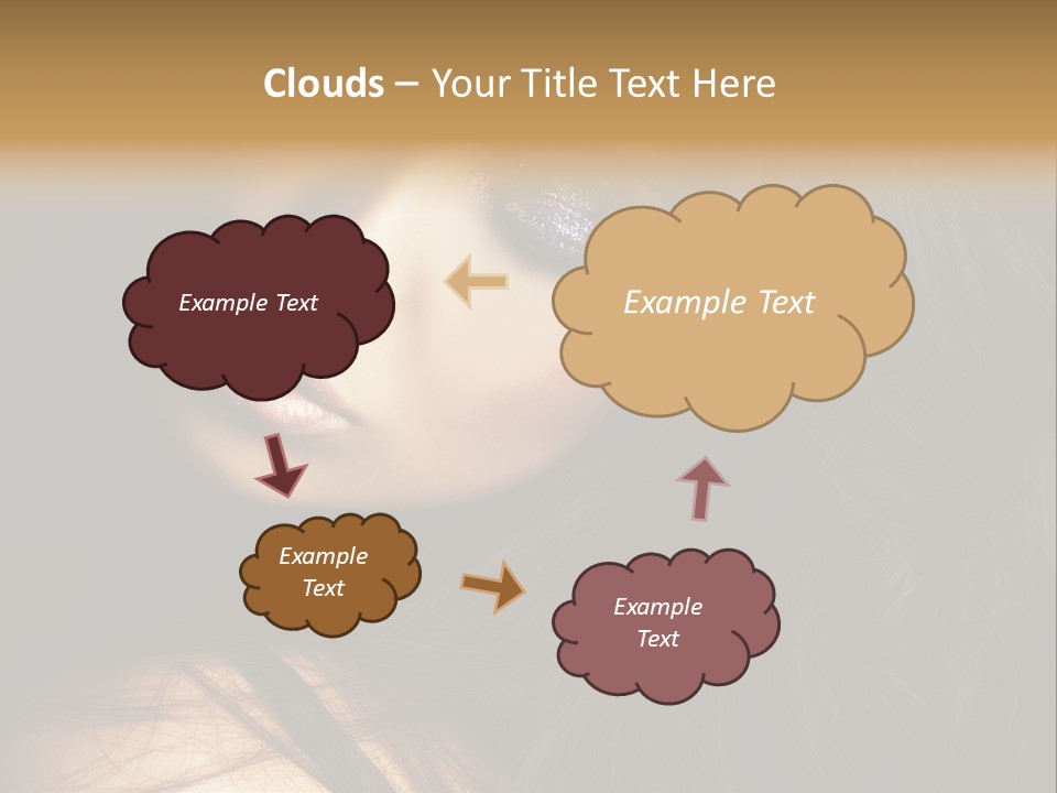 Full Sensuous Model PowerPoint Template