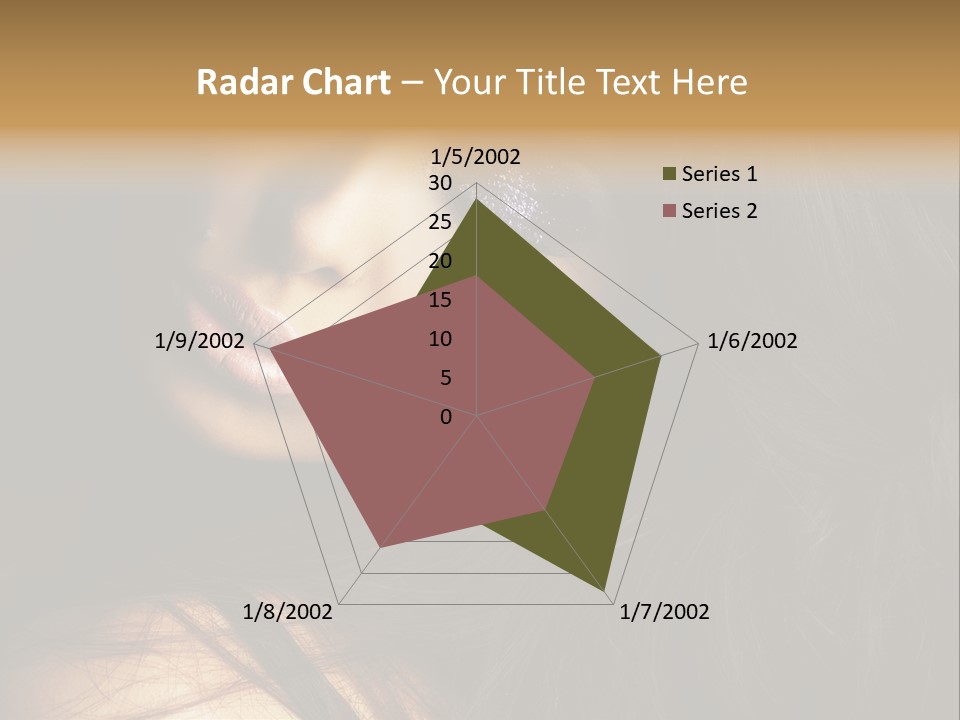 Full Sensuous Model PowerPoint Template