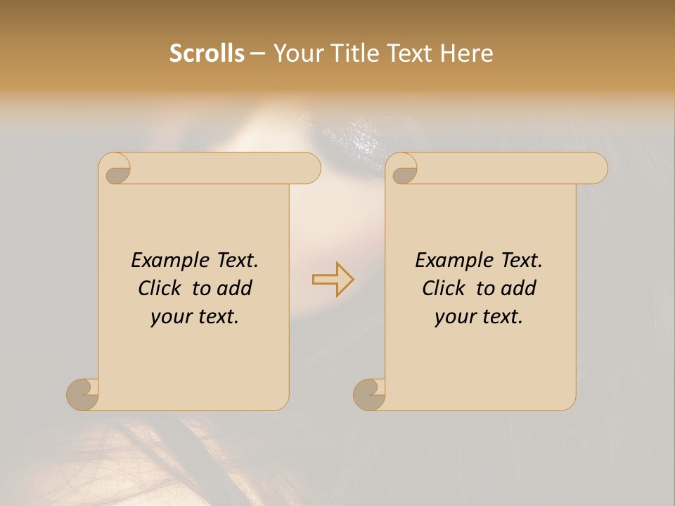 Full Sensuous Model PowerPoint Template