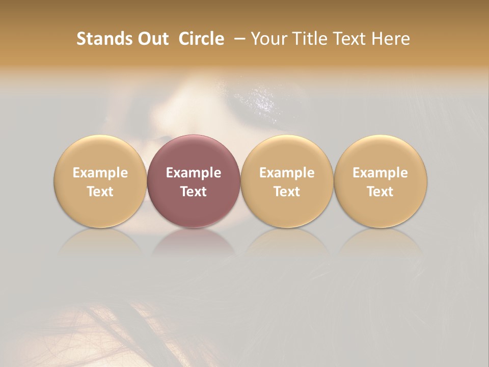Full Sensuous Model PowerPoint Template