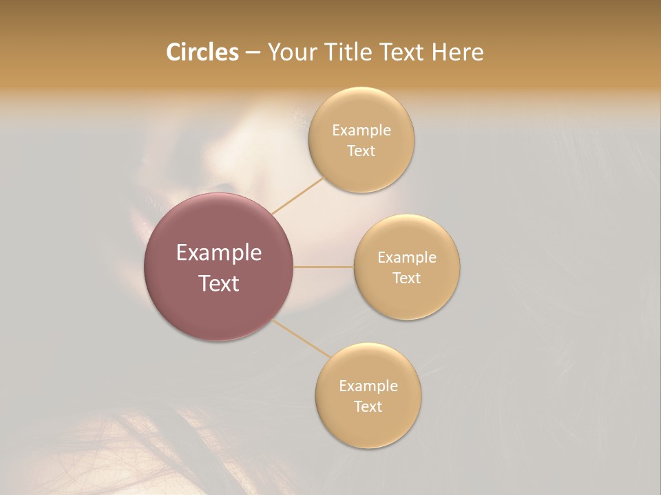 Full Sensuous Model PowerPoint Template