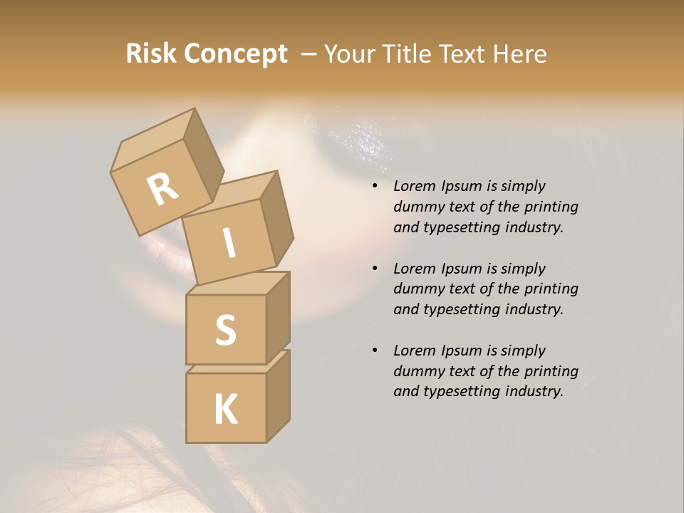 Full Sensuous Model PowerPoint Template