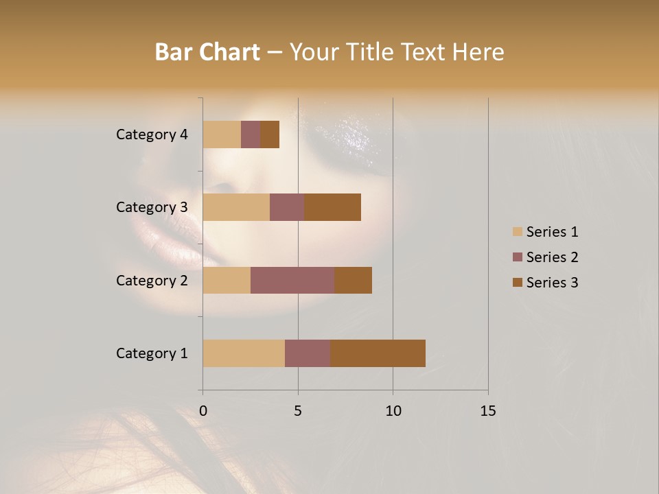 Full Sensuous Model PowerPoint Template