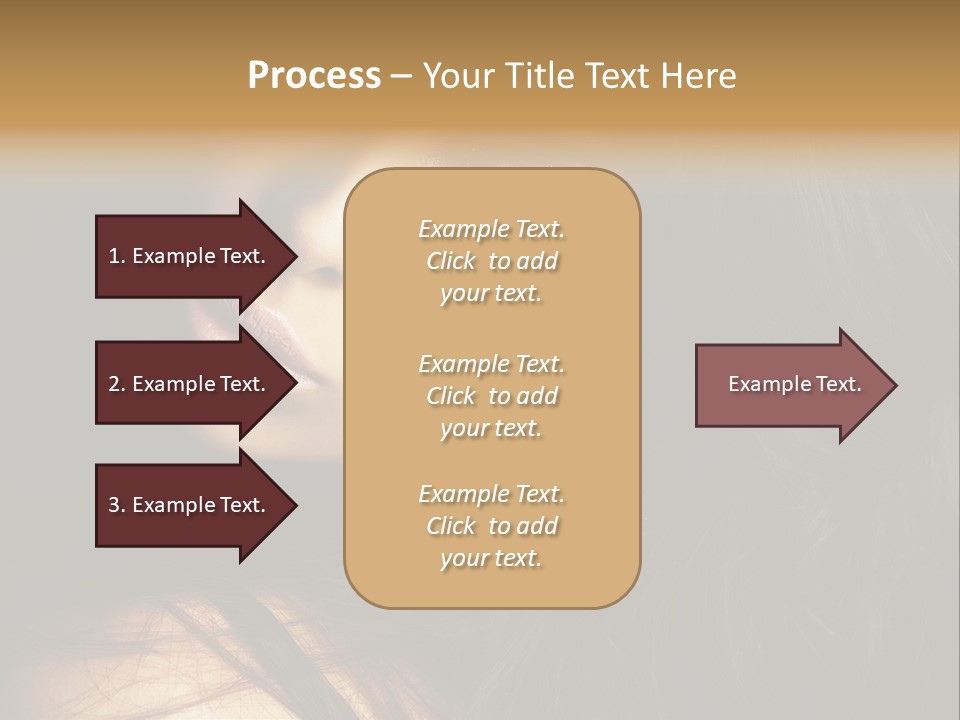 Full Sensuous Model PowerPoint Template