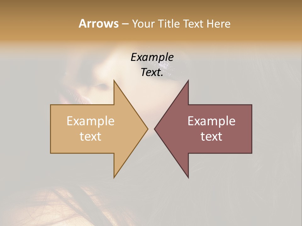 Full Sensuous Model PowerPoint Template