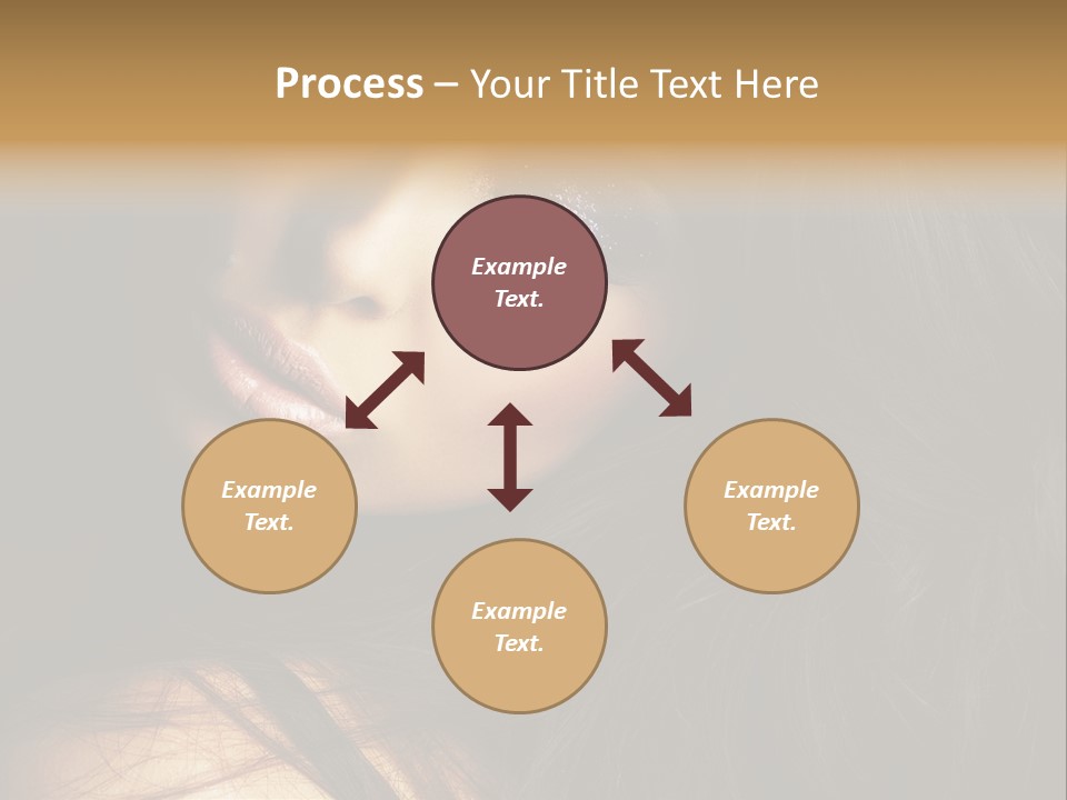 Full Sensuous Model PowerPoint Template