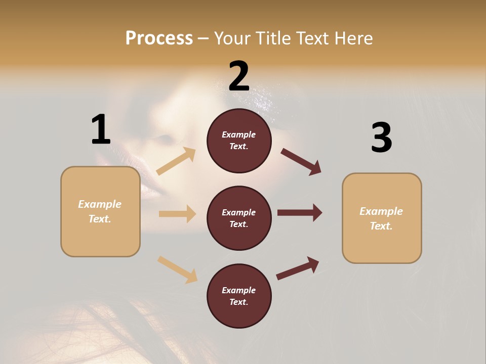 Full Sensuous Model PowerPoint Template