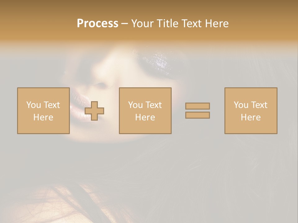 Full Sensuous Model PowerPoint Template