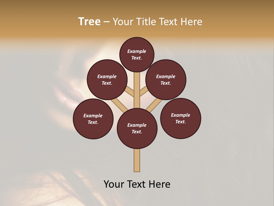 Full Sensuous Model PowerPoint Template