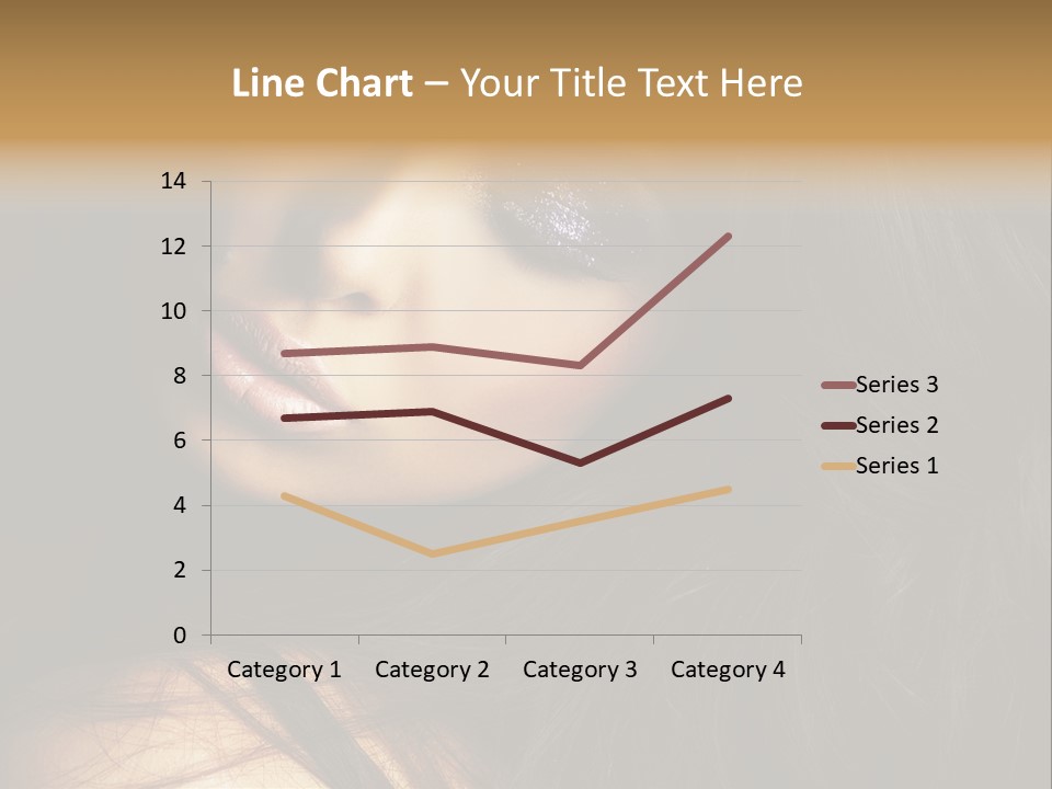 Full Sensuous Model PowerPoint Template