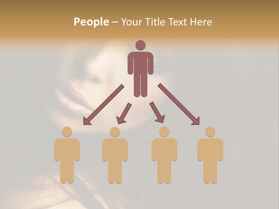 Full Sensuous Model PowerPoint Template