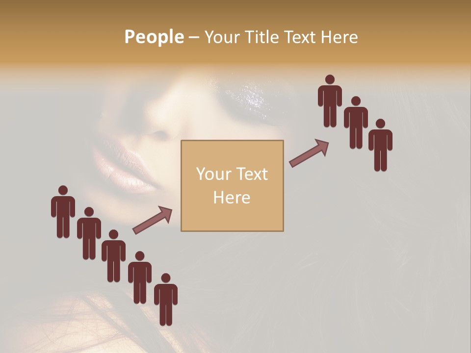 Full Sensuous Model PowerPoint Template