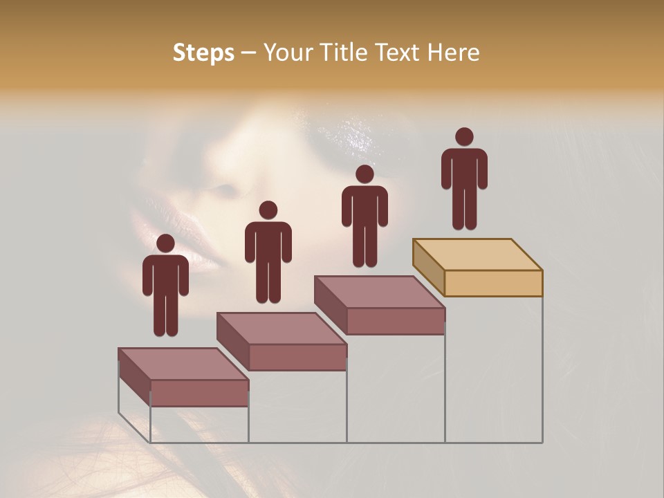Full Sensuous Model PowerPoint Template