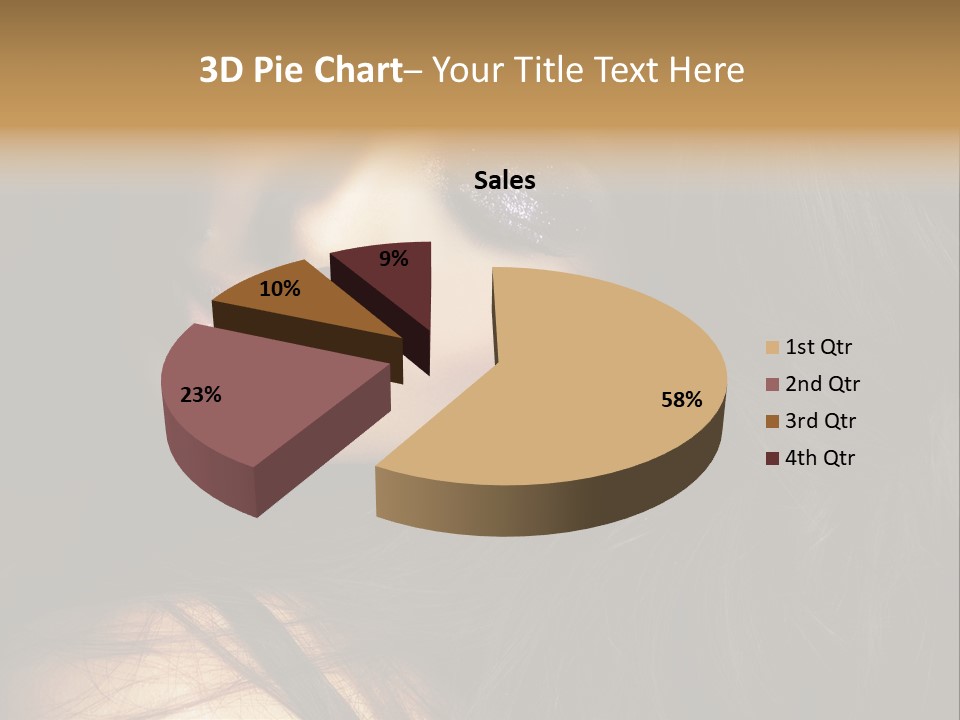 Full Sensuous Model PowerPoint Template