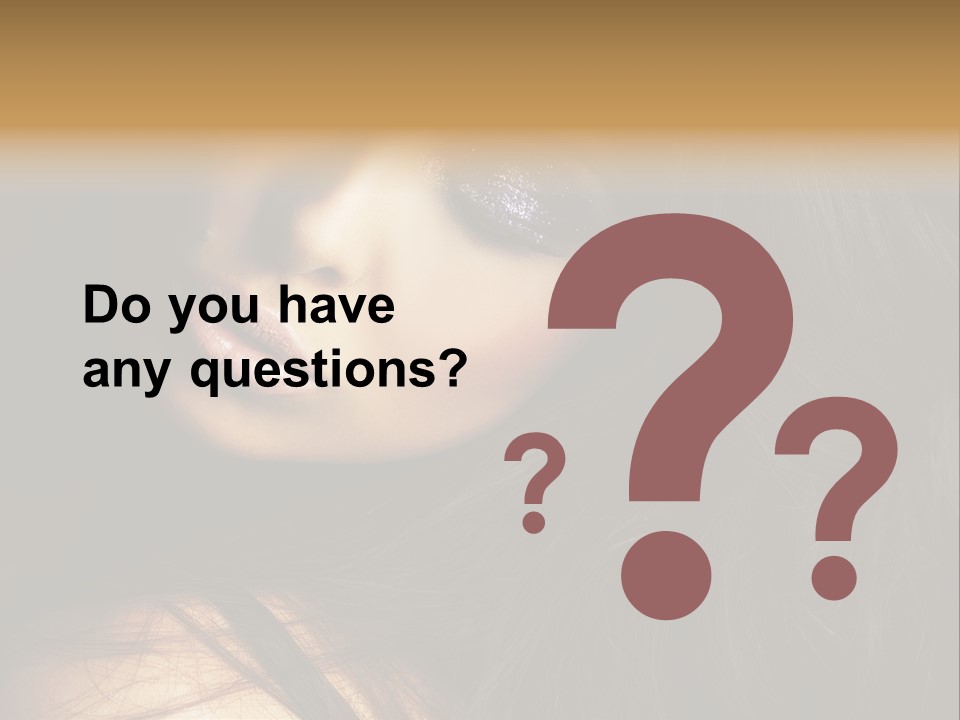 Full Sensuous Model PowerPoint Template