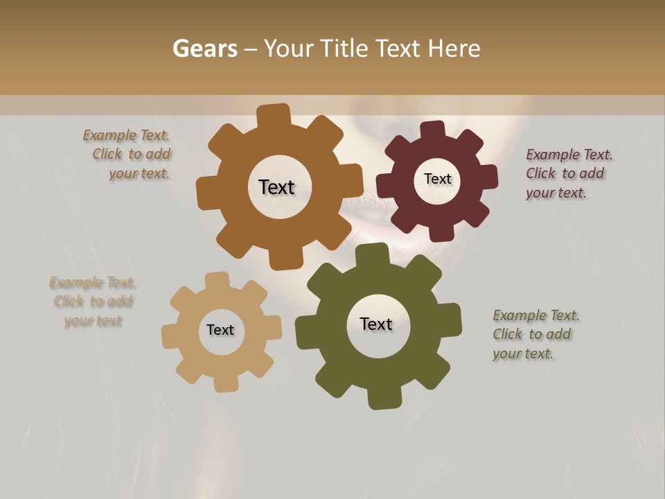 Glamorous Glamour Pretty PowerPoint Template