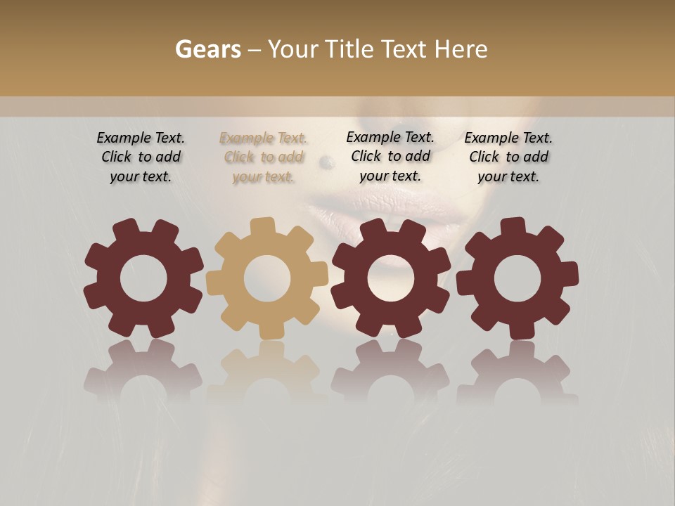 Glamorous Glamour Pretty PowerPoint Template