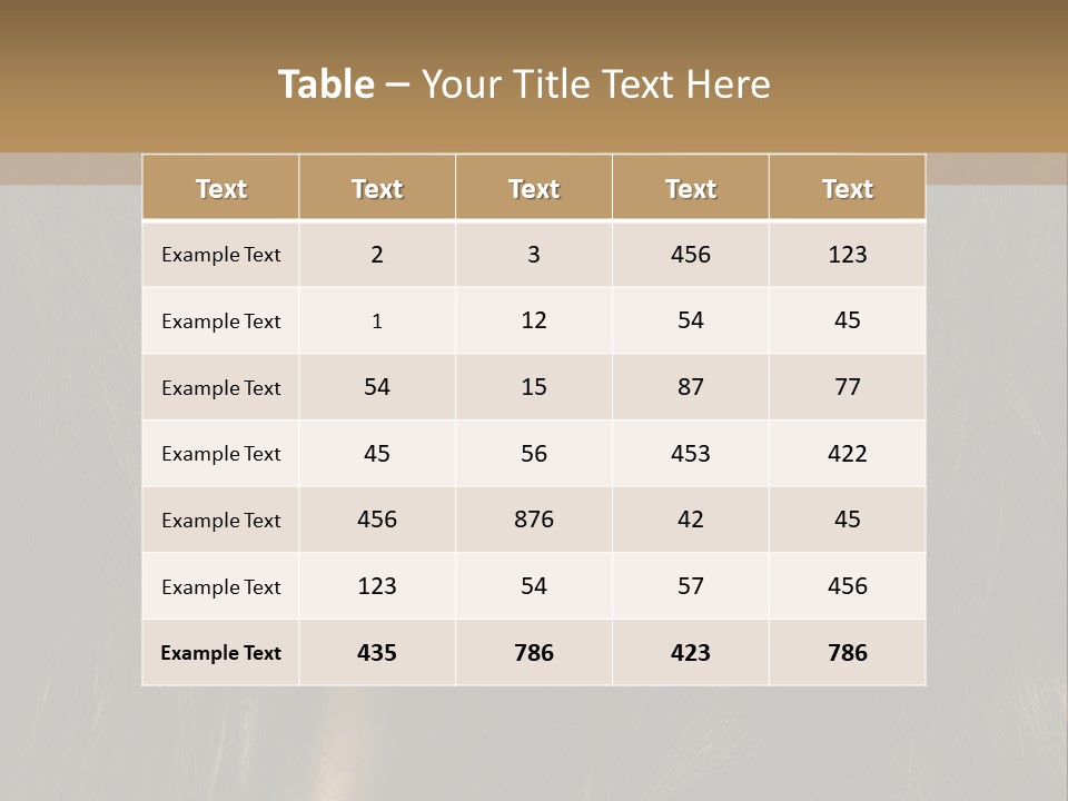 Glamorous Glamour Pretty PowerPoint Template