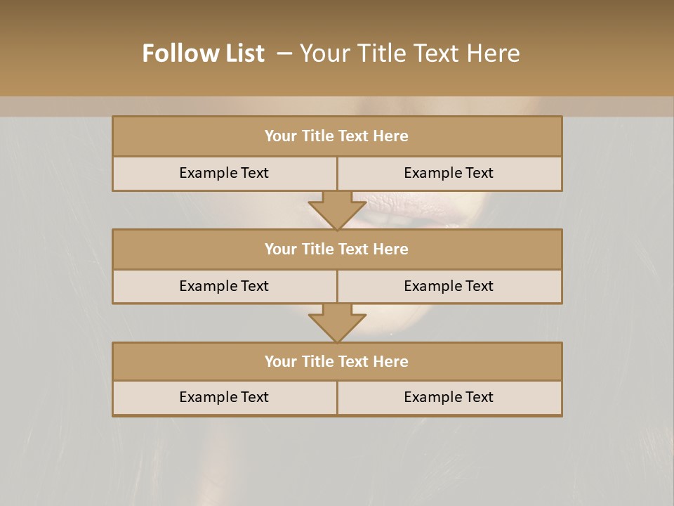 Glamorous Glamour Pretty PowerPoint Template