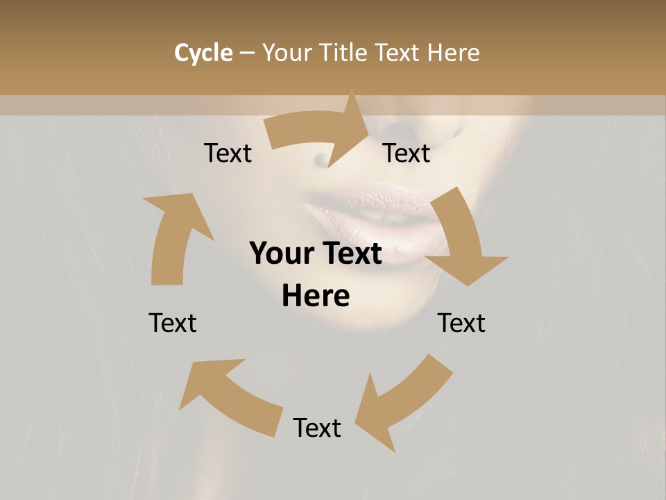 Glamorous Glamour Pretty PowerPoint Template
