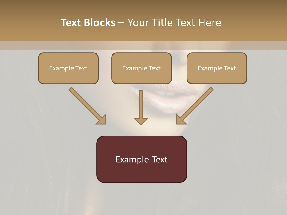 Glamorous Glamour Pretty PowerPoint Template