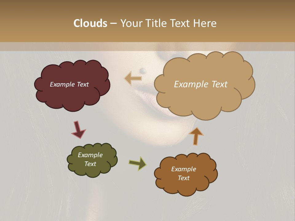 Glamorous Glamour Pretty PowerPoint Template