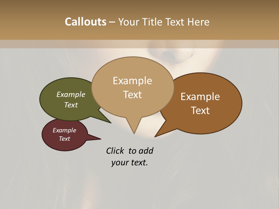 Glamorous Glamour Pretty PowerPoint Template