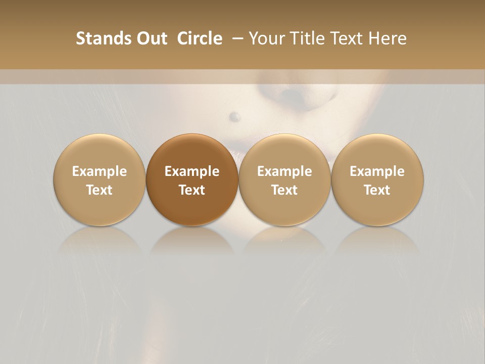 Glamorous Glamour Pretty PowerPoint Template