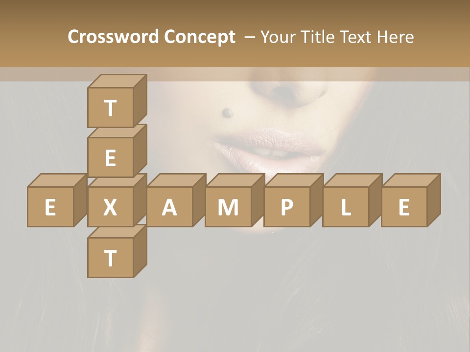 Glamorous Glamour Pretty PowerPoint Template