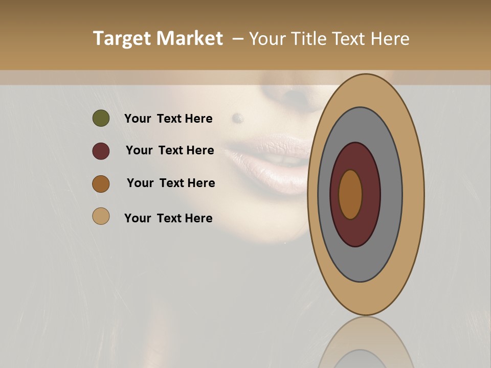 Glamorous Glamour Pretty PowerPoint Template