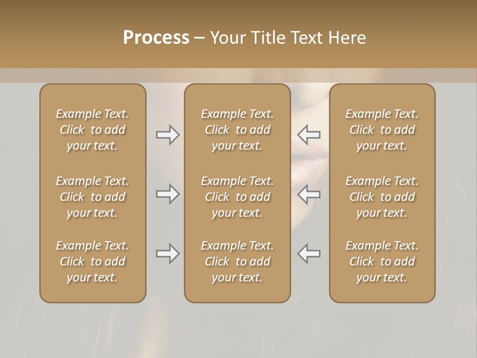 Glamorous Glamour Pretty PowerPoint Template