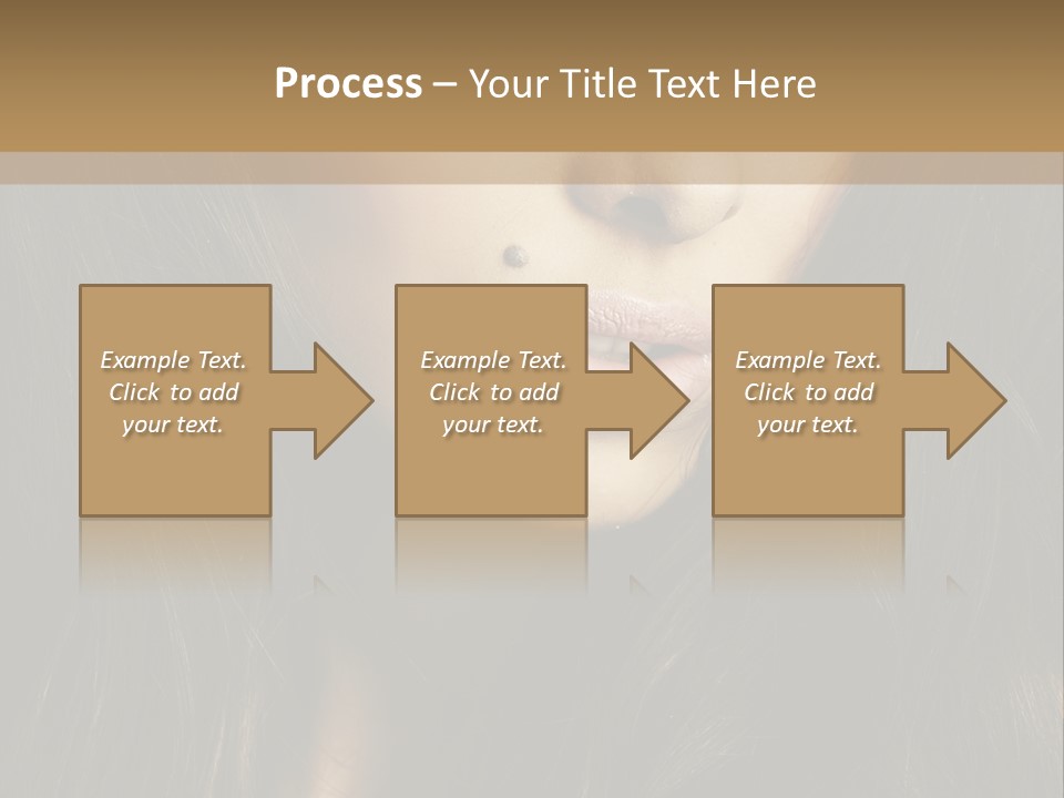 Glamorous Glamour Pretty PowerPoint Template