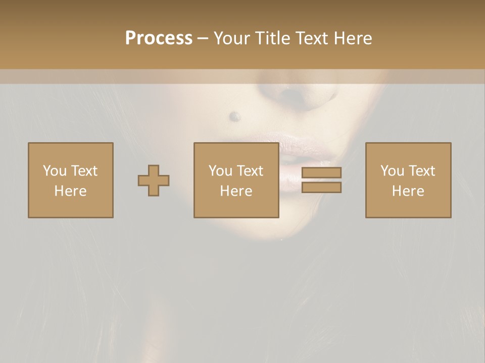 Glamorous Glamour Pretty PowerPoint Template