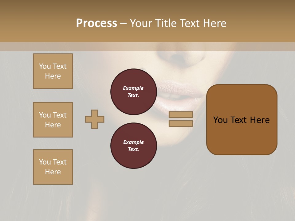 Glamorous Glamour Pretty PowerPoint Template